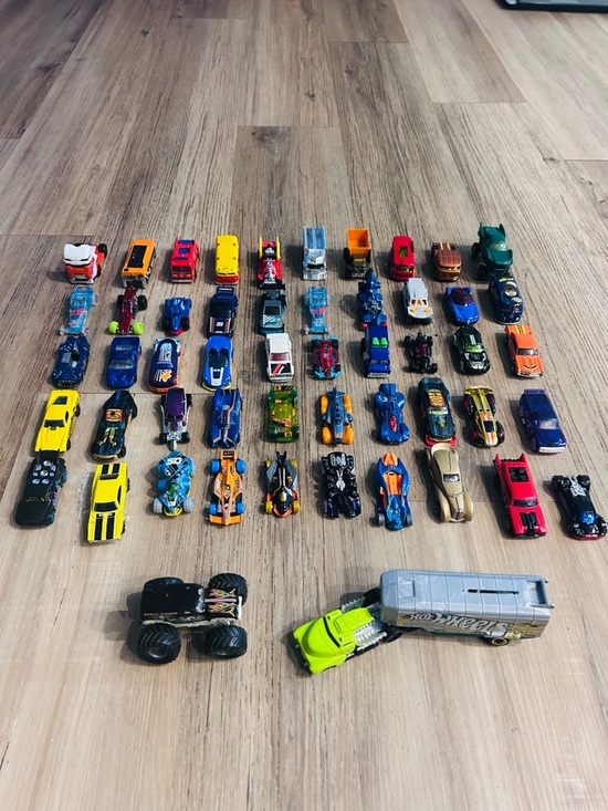 Hot Wheels Other - Hot Wheels- Assorted Kids Toy Car and Truck Set 50 - Multicolor